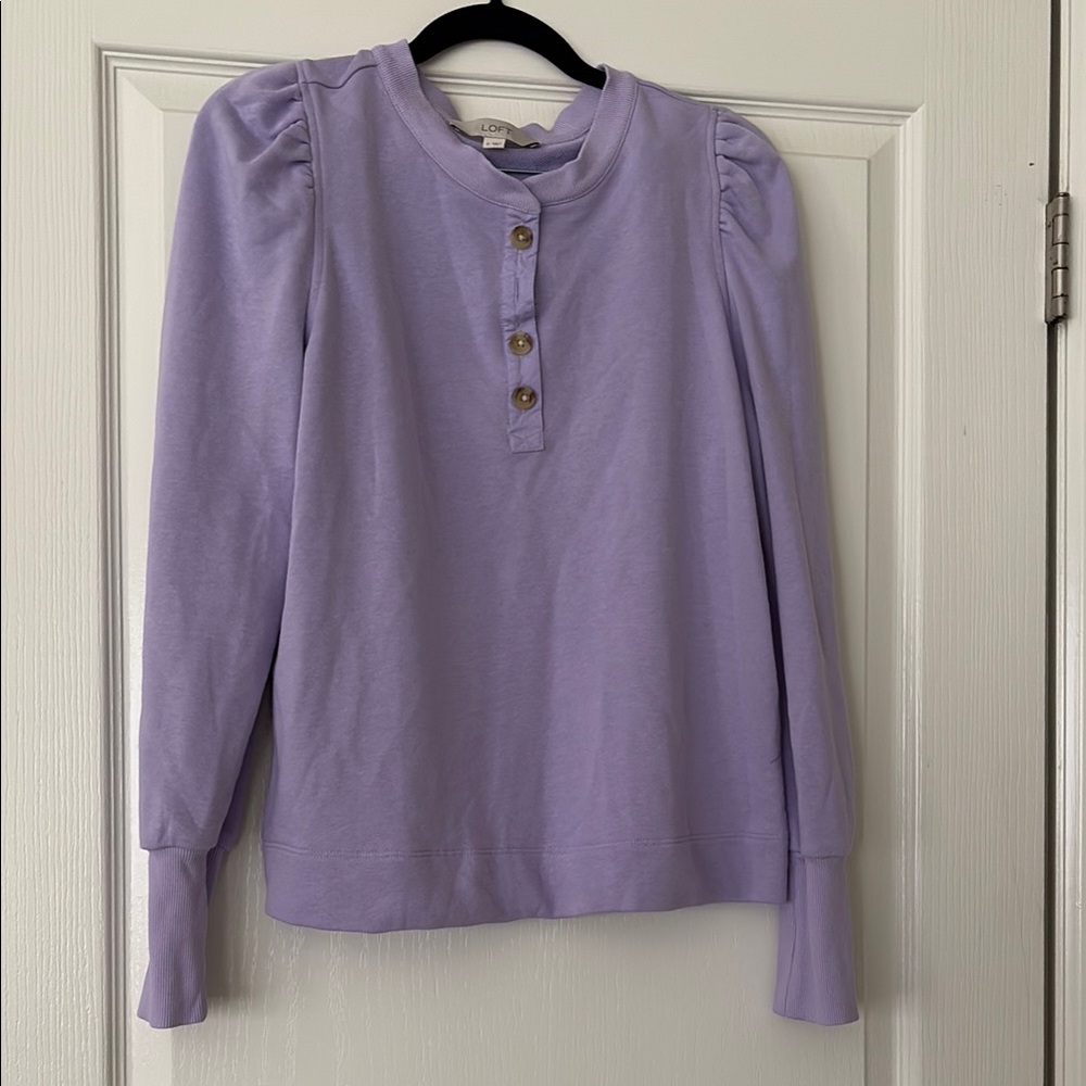 Loft light sweatshirt